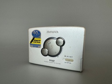 Odtwarzacz kasetowy Walkman Aiwa PX587 Unikat BCM