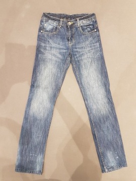 Spodnie jeansowe stretch rozm. 158 