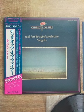 Vangelis Chariots Of Fire LP Japan OBI NM-