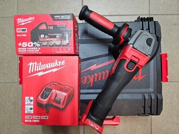 SZLIFIERKA KĄTOWA MILWAUKEE M18 FSAG125X ZESTAW