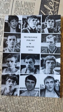 Pocztówka PRL 1974 Janusz Gortat 1974 Boks Legia 