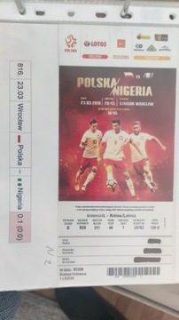 Polska-Nigeria 2018 kolekcjonerski