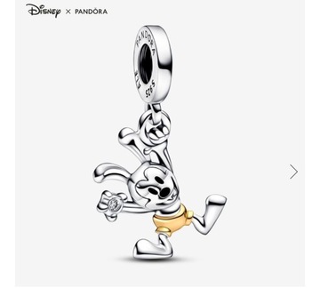 Pandora Disney 100 królik Oswald charms