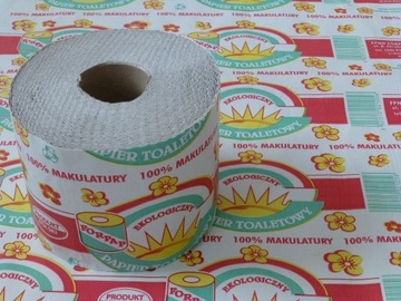 Papier toaletowy BIG rola w obwolucie. 30 sztuk.