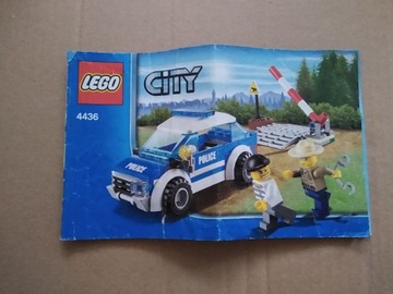 LEGO CITY 4436 Wóz patrolowy Instrukcja