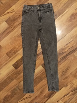 Dziewczęce jeansy rurki 152-158 ZARA H&M