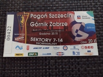 Pogoń Szczecin - Górnik Zabrze  