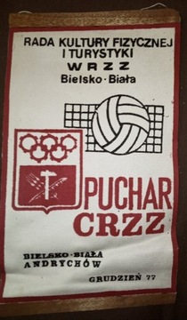Proporczyk Puchar CRRZ 1977 Andrychów Bielsko B.
