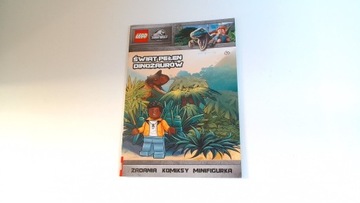 Lego Jurassic World Świat pełen dinozaurów Książka