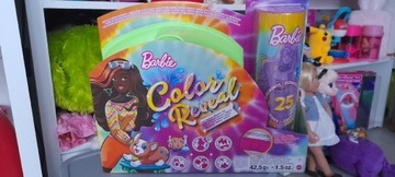 Zestaw Barbie Color Reweal Neonowa