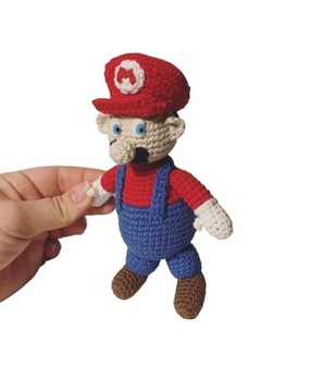 Super Mario na szydełku