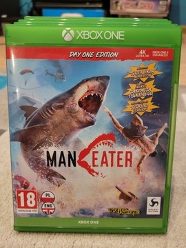 MAN EATER XBOX ONE BOX POLSKA WERSJA PUDEŁKOWA !!!