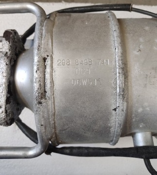 DPF - filtr cząstek stałych Z19DT 1.9 cdti