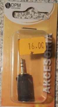 Adapter Jack 3,5 stereo/2,5 stereo nowy