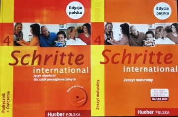 -60% podręcznik z ćw Schritte International 4 niem