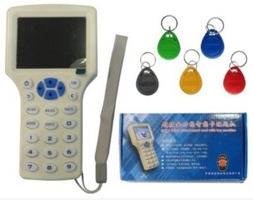 Programator Czytnik Kopiarka RFID NFC+ 3 BRELOKI