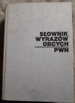 Słownik wyrazów obcych PWN 