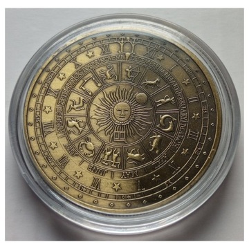 Moneta kolekcjonerska Znaki Zodiaku konstelacje up