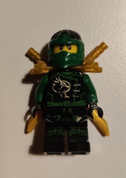 Figurka Lego Ninjago - zielony rycerz 2 katany 