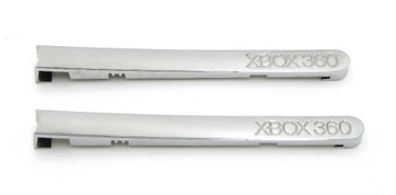 Maskownica zaślepka napędu XBOX360 srebrna