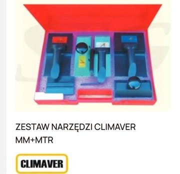 Clamaver MM + MTR Zestaw narzędzi do budowy kanałów z wełny mineralnej