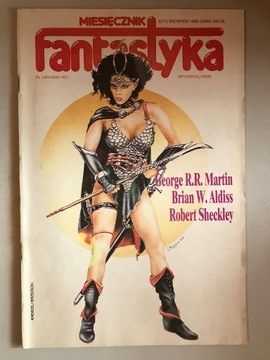 Miesięcznik Fantastyka. Numer 8 z 1988 r. Sapkowski. "Droga z której się...