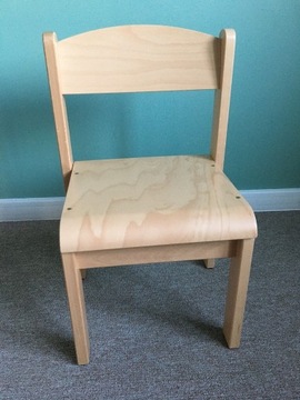 Krzesełko drewniane Tender roz. 2 Mojebambino
