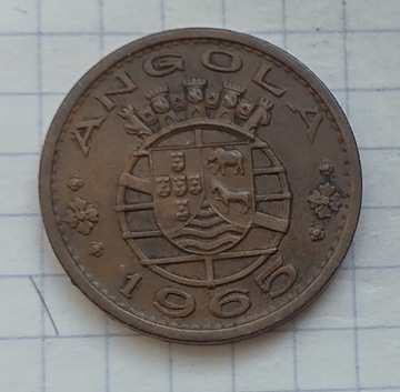 (655) Angola 1 eskudo 1965