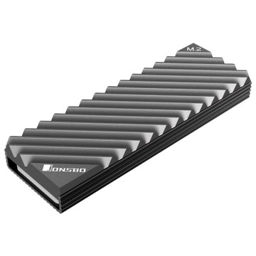 Radiator dysku SSD Jonsbo M.2-3 Srebrny