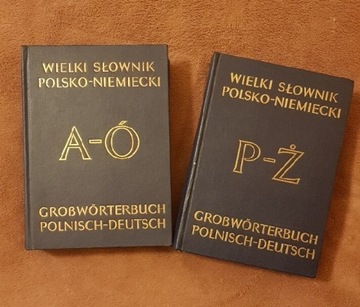 Wielki słownik polsko-niemiecki i niemiecko-polski