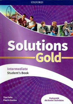 Oxford Solutions Gold Intermediate Podręcznik