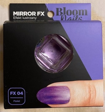 BLOOM nails Pyłek lustrzany do paznokci fiolet