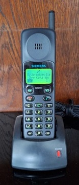 Stary telefon Siemens S4 Power Pudełko Vintage 