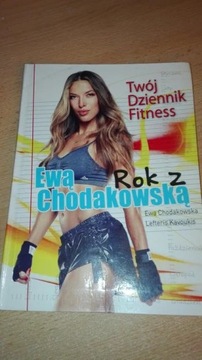 Kalendarz Twój dziennik fitness rok z Ewą Chodakow