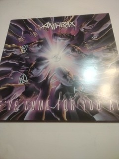 ANTHRAX - WEVE COME FOR YOU ALL NM 2LP  1PRESS