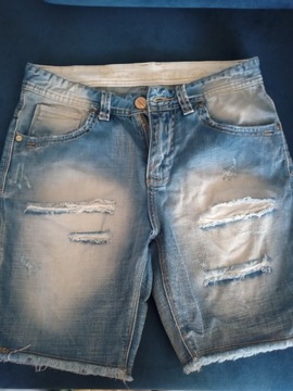 Spodnie szorty jeansowe rozmiar 31
