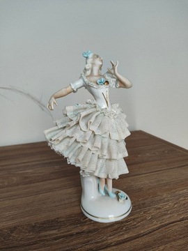 Porcelanowa figurka baletnica - Unterweissbach