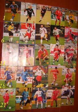 Plakaty 1998 - 2003 Piłka nożna, wybór