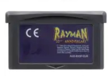 Rayman 10th Anniversary gameboy advance Nintendo