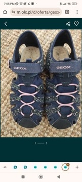 Sandały sandałki Geox r.33