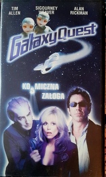 Galaxy Quest kosmiczna załoga, kaseta vhs 