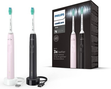 2x szczoteczka soniczna Philips Sonicare HX3675/15