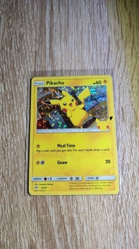 Karta pokemon Pikachu holo McDonald 2021