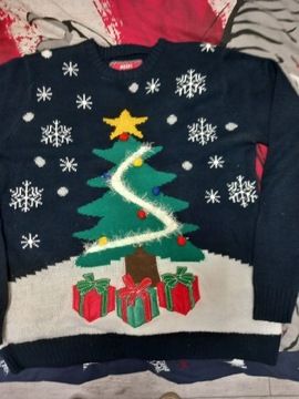 Sweter męski świąteczny 