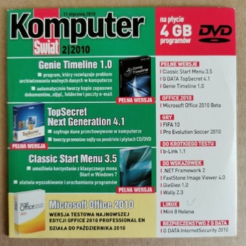 Komputer Świat 2010 2 DVD