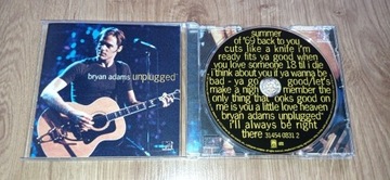BRYAN ADAMS - Unplugged CD stan BDB
