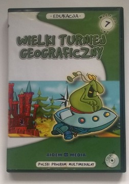 CD Wielki turniej geograficzny dla dzieci NOWA