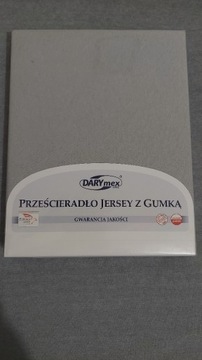 Dary Mex prześcieradło jersey z gumką 60x120 NOWE