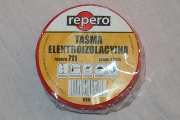 Taśma elektroizolacyjna Repero 711, Czerwona