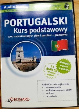 Portugalski kurs podstawowy audio CD Portugalia